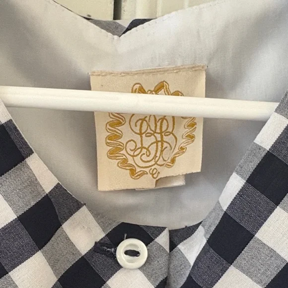 Beaufort Bonnet Nantucket Navy Chatham Check Dress - Picture 2 of 7